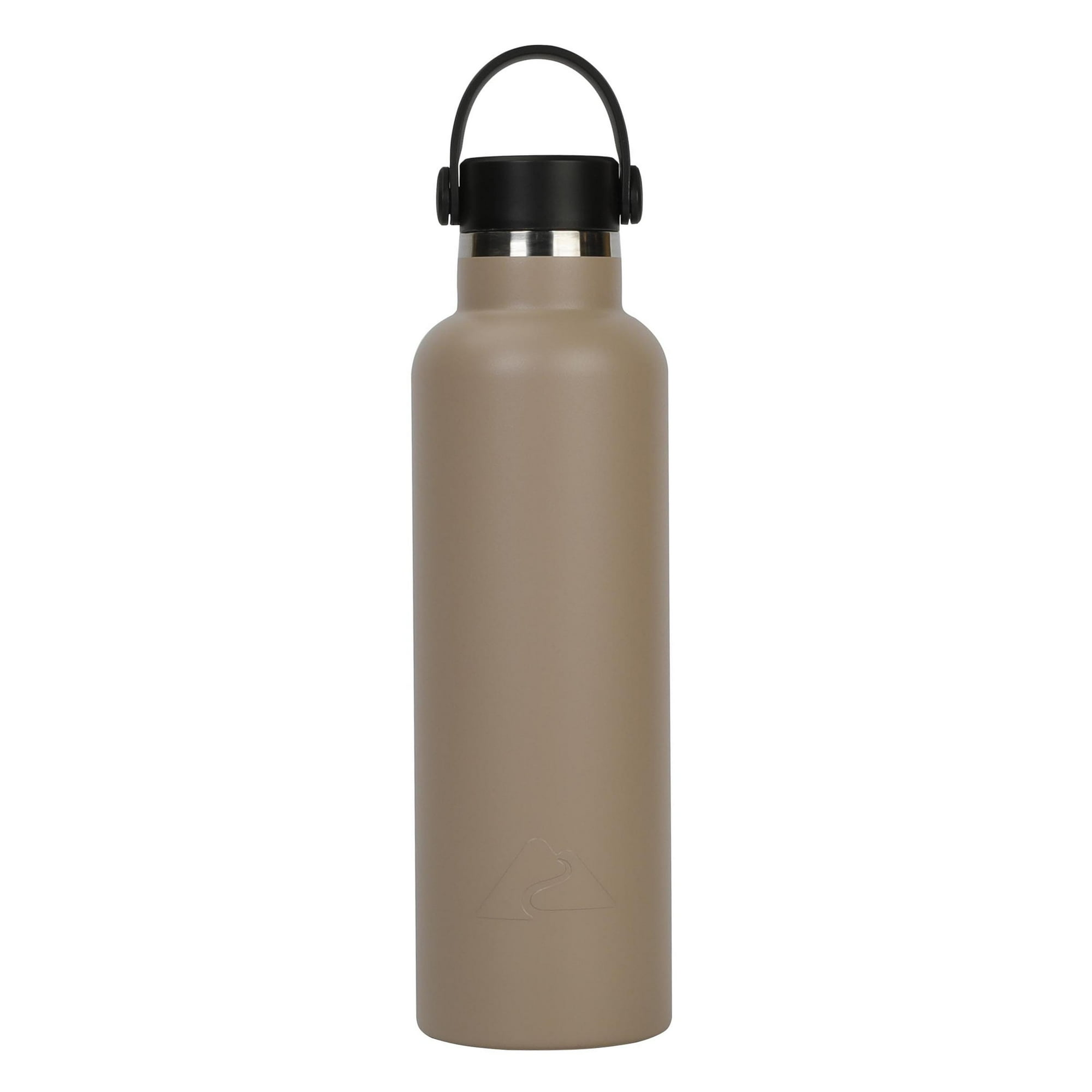 Ozark Trail 24 oz Stainless Steel Insulated Loop Carry Water Bottle, Tan