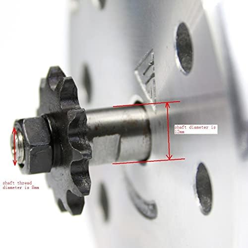 MOTOTPR Brushed DC Electric Motor 36V 800W for Quad Trike Go-Kart Scooter ATV Moped Bike DIY