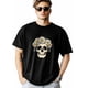thumbnail image 1 of T-Shirts for Men, Cartoon Skull Crew Neck Cotton T-Shirt Men's Short Sleeve, 1 of 8