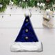 thumbnail image 5 of Sombrero Grueso Gorro de Papá Noel para adultos y niños, talla única, decoración navideña, azul, 1 unidad Rkxzt, 5 of 9