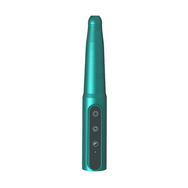 Seitruly Amoladora de uñas Spa para salón de casa, herramienta de lijado y pulido recargable para uñas, lijadora de velocidad rápida, Juegos de manicura Verde