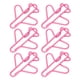 thumbnail image 4 of Clips de papel de avión, 100 unidades, clips de papel con forma de avión, clips de papel de oficina, funcionalidad inteligente Jadeshay A, 4 of 8