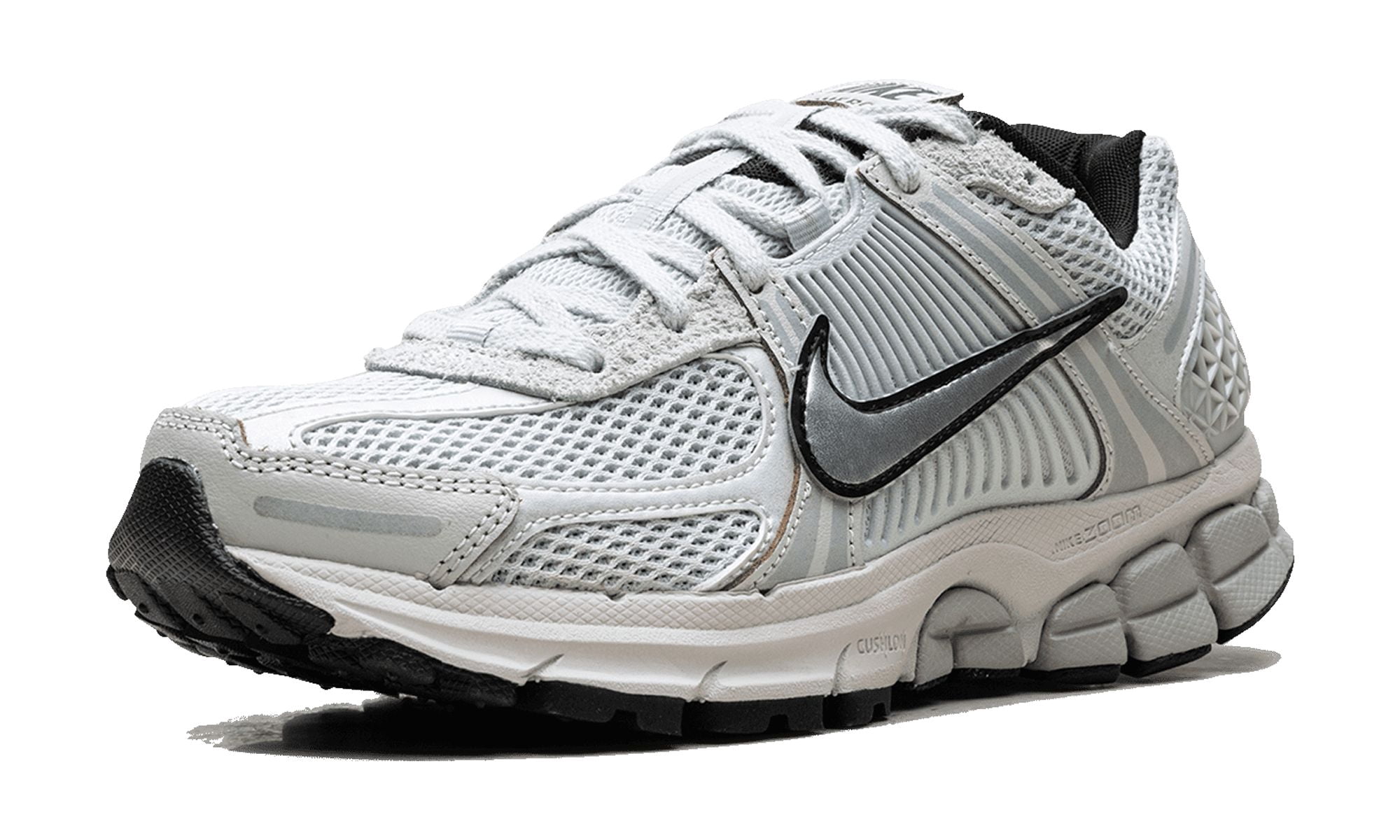 NIKE WOMENS Zoom Vomero 5 WMNS "Light Silver Chrome" FN6742 001 from Stadium Goods