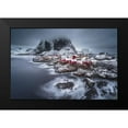 thumbnail image 2 of Chan, Andy 24x17 Black Modern Framed Museum Art Print Titled - Winter Lofoten Islands, 2 of 5