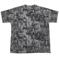 thumbnail image 3 of Elvis Presley TCB Crowd Youth Sublimated Crew T-Shirt White, 3 of 4