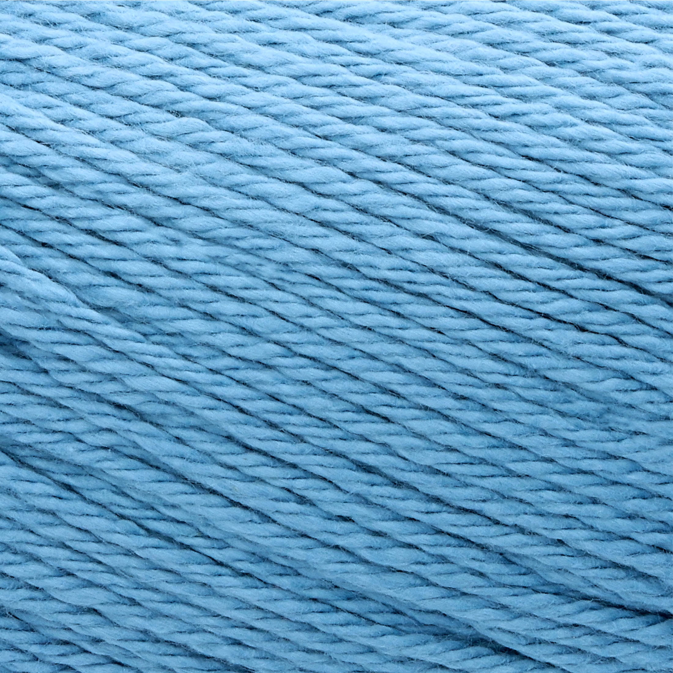 Hello Hobby Size 4 Medium Weight Cotton Light Blue Yarn, 2.5 oz, 120 yds