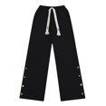 thumbnail image 1 of CHOK Spring Girls‘ Pants Mid Sized Child Kids‘ Loose And Versatile Casual Kids‘ Sweatpants Sizes 4-5 Years, 1 of 5