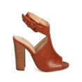 thumbnail image 2 of Liliana DI49 Women Leatherette Peep Toe Ankle Strap Block Heel Single Sole Sandal, 2 of 6