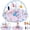 Pink, variant on JoyStone Baby Gym Play Mat Activity Mat with 6 Detachable Toys, Round Tummy Time Play Mat for Newborns & Infants 0–12 Months