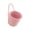 Pink, variant on NovaStitch Small Hanging Storage Basket Woven Wall Mount Basket Under Cabinet Supply Tote Vanity Desk Holder 6.69x6.10x4.72in Pink