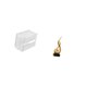 thumbnail image 5 of caso de tejido,Caja de almacenamiento de papel higiénico para montaje en pared,Escultura abstracta de fuego,Estatua de arte abstracto,adorno para decoración del hogar,Escultura de fuego, 5 of 8