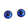 thumbnail image 5 of Dark Blue Anime Glass Eyes with Whites, 5 of 11