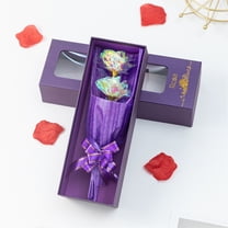 Kezqiaxn Valentines Day Gifts for Her, Eternal Flower Preserved Rose Bear Birthday Gift Valentine's Day Qixi Gift To Girlfriend Simulation Flower Gift