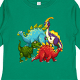 thumbnail image 4 of Inktastic Cute Dinosaurs Boys or Girls Long Sleeve Toddler T-Shirt, 4 of 5
