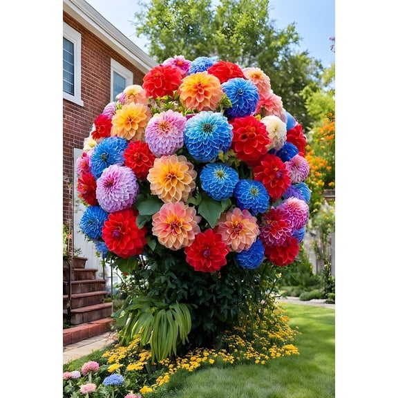 Dahlia, Low Maintenance - Easy Grow - Ideal for Beds Borders, Plant Pots & Planters