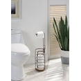 thumbnail image 4 of SunnyPoint Free Standing 3-Roll Storage Toilet Paper Holder (3 Rolls, ORB), 4 of 5