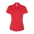 thumbnail image 2 of Adidas - Women's Performance Polo - A231 - Collegiate Red - Size: 3XL, 2 of 3