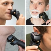 Panasonic Electric Razor for Men, Electric Shaver, ARC5 with Premium Automatic Cleaning and Charging Station, Wet Dry Shaver Men, Cordless Razor, with Pop-Up Trimmer