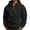#A01-Black, variant on Full Zip Hoodies for Men Tactical Full Zip Pullover Sweatshirt Hooded Jacket Athletic Casual Drawstring Hoodie with Zip Pocket for Fall Winter Relax Casual Pullover Top Sweatshirt