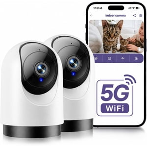 2K Indoor Camera 5G/2.4G WiFi Cameras for Home Security/Pet Cam/Baby