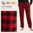 thumbnail image 6 of LANBAOSI Womens Pajama Pants Soft Fleece Plaid PJ Bottoms For Women with Pockets Loungewear Size M, 6 of 8