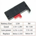 Digital Battery Tester for AAA AA C D 9V 1.5V, Household Battery