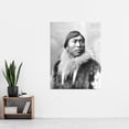 thumbnail image 2 of Dobbs Portrait Inuit Man 1903 Vintage Photo Extra Large XL Wall Art Poster Print, 2 of 3
