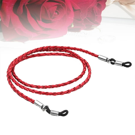 WHAMVOX Cord Non-slip Glasses Rope Lightweight Eyeglass Strap 70.00X0.22X0.22CM Red