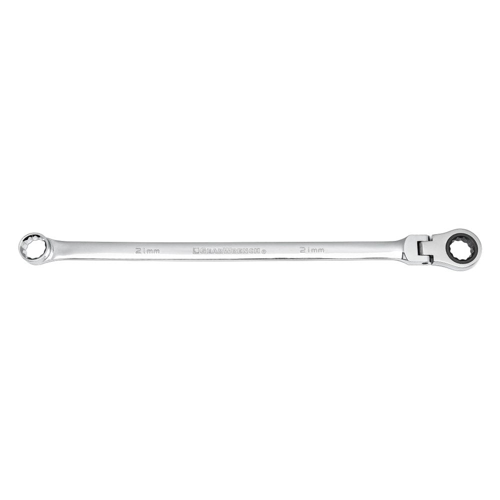 21mm Metric XL Flex Head Ratcheting Wrench