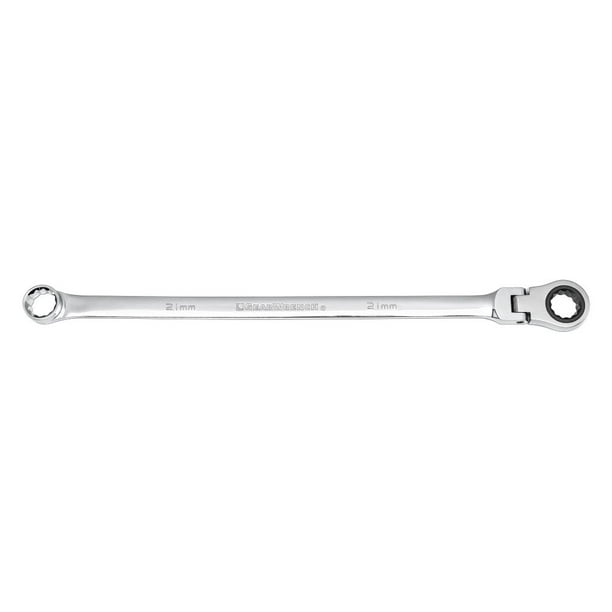 21mm Metric XL Flex Head Ratcheting Wrench