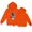 Orange, variant on Coerni Unisex Kids Fall Winter Hoodies Sweaters 3D Printed Casual Hooded Sweatshirts Pullover Tops for 1-14T Boys Girls