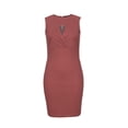 thumbnail image 2 of Vestido corto André Badi Bethany Terracota Mediana, 2 of 5