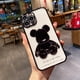 thumbnail image 1 of Funda de teléfono con revestimiento de oso bonito para iPhone 13 12 11 Pro Max 14 Max X Xs Xr 8 7 Plus SE 2, funda protectora de silicona transparente para lentes Deng Xun unisex, 1 of 2