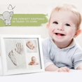 thumbnail image 2 of Baby Hand and Footprint Makers Kit, Keepsake Frame for Newborn Boys & Girls Baby - Baby Registry New Mom Baby Shower Reveal Gift, Boy or Girl Nursery, 2 of 5