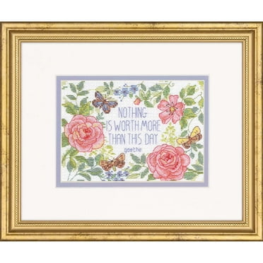 Dimensions Counted Cross Stitch Kit 7"X5"-This Day Verse (14 Count)