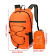 thumbnail image 3 of Collapsible Backpack Packable Lightweight,Water-Resistant Nylon Daypack for Outdoor Activities and Daily Commute, 3 of 3