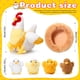 thumbnail image 2 of Peluche Skylety de peluche con forma de gallina ponedora de huevos, 2 of 7