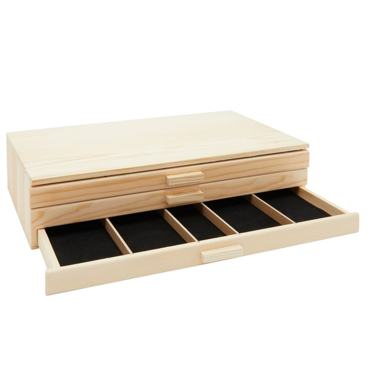 5x10 3 S 5 cm 3 S Plain Wooden Box 3 Drawers Decoupage 15x10 