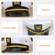 thumbnail image 4 of Sombrero de marinero de capitán de yate, sombrero de mar, accesorio de disfraz de la marina, accesorio de cosplay de Halloween, 4 of 7