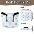 thumbnail image 2 of Haosy Light Blue Polka Dots Golf Mallet Putter Cover Strong Magnetic Leather Golf Club Headcover Closure, 2 of 7