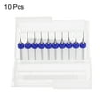 thumbnail image 3 of 10Pcs Milling 0.7mm Dia Tip 10mm Long Flute PCB Print Circuit Board Drill Bits, 3 of 5
