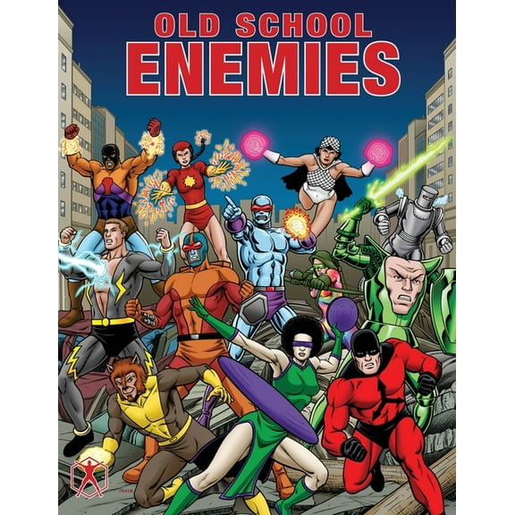 Old School Enemies: A Villain Book, History, and Collector's Guide, (Paperback)