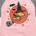 thumbnail image 3 of Peanuts - Woodstock Witch - Toddler & Youth Girls Raglan Graphic T-Shirt, 3 of 5