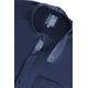 thumbnail image 3 of Camisa Look De Lino Manga Corta Azul Marino Cuello Mao Slim Fit Hombre, 3 of 4