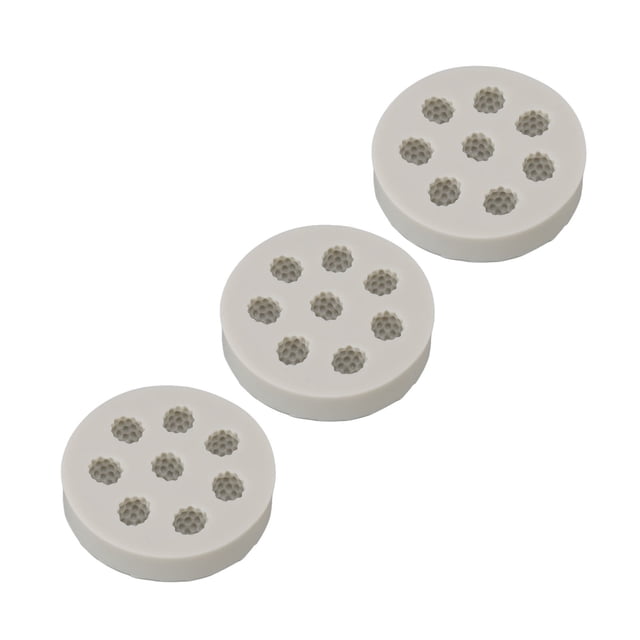 Molde de silicona, molde de Fondant fácil de desmoldar gris resistente al calor para Chocolates para pastel de bricolaje para hornear Ecomeon no