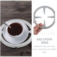 thumbnail image 2 of WHAMVOX Heat Resistant Coffee Pot Stove Support Rack 2Pcs Round Iron for Camping Gas Stove, 2 of 8