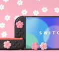 thumbnail image 5 of PlayVital Thumb Grips for Nintendo Switch 2, Kawaii Silicone Joystick Caps (4-Pack) - Cute Accessories Thumbstick Covers for Joycon 2 - Blush Cherry Blossom Petals, 5 of 11