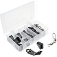 thumbnail image 1 of Cannon Downrigger Cable Terminator 2250002 Black; Plastic; Set Of 6; Ideal For Both Salt And Fresh Water, 1 of 2