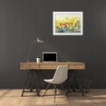 thumbnail image 3 of OToole, Tim 24x19 White Modern Wood Framed Museum Art Print Titled - Flowers Sway II, 3 of 4