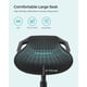 thumbnail image 4 of Silla de escritorio de pie SONGMICS ajustable ergonómica negra, 4 of 7